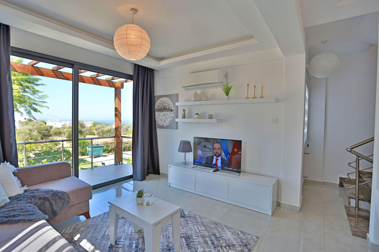 elite villa skyline lounge sitting kyrenia