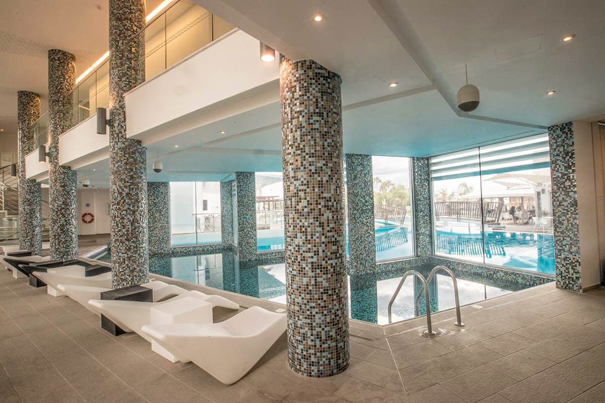 nissi beach hotel room seaview