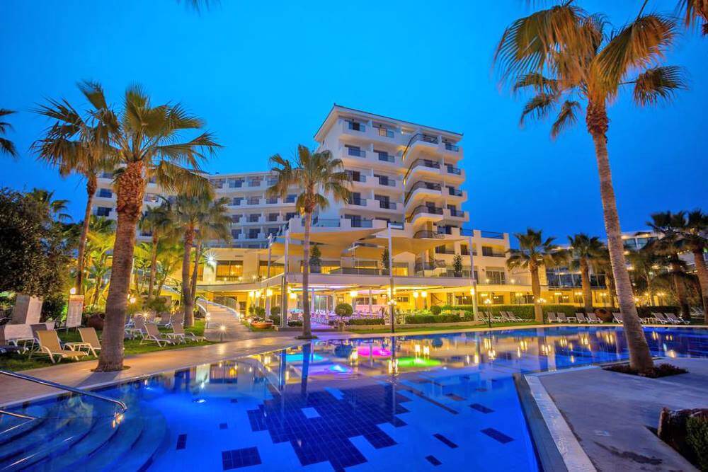 aquamare beach resort swimming pool paphos