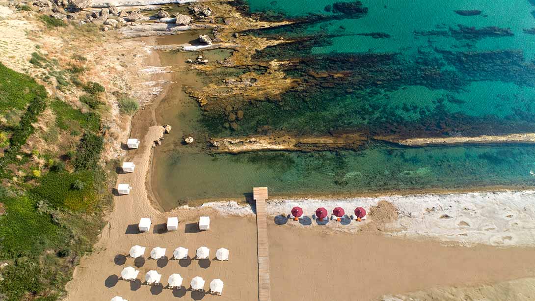 elexus hotel beach area kyrenia