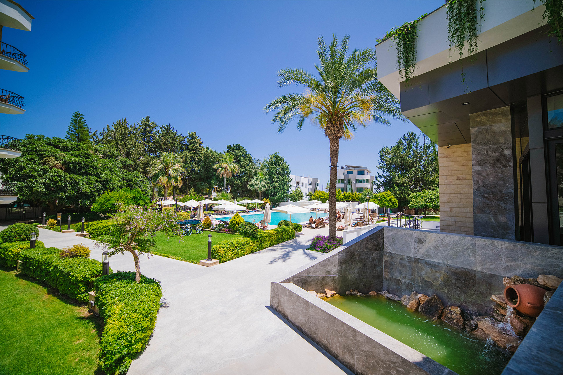 pia bella hotel garden view 