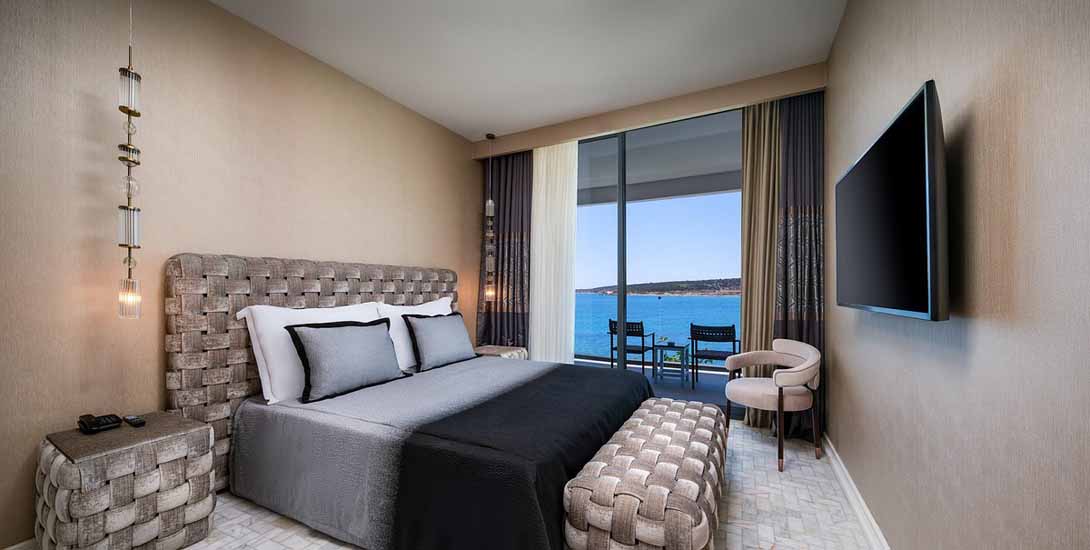 blue sea groundfloor standard bedroom karpasia