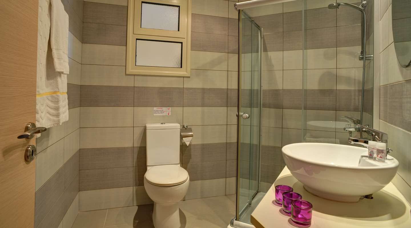 8 aphrodite resort bathroom cyprus