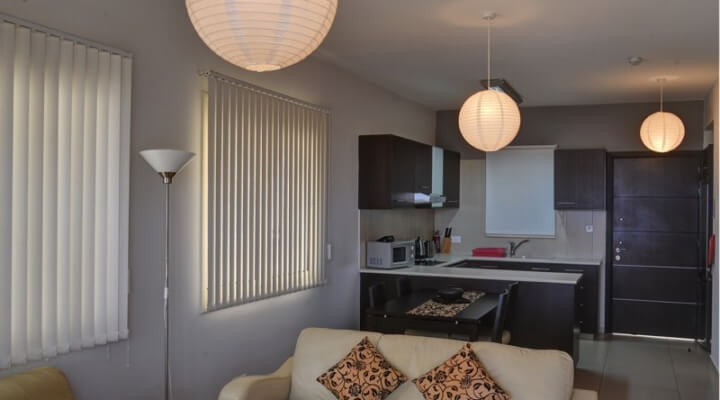 aphrodite sands resort two bedroom livingroom