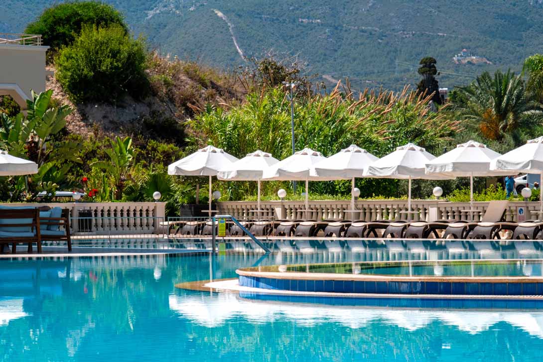 vuni palace pool area kyrenia