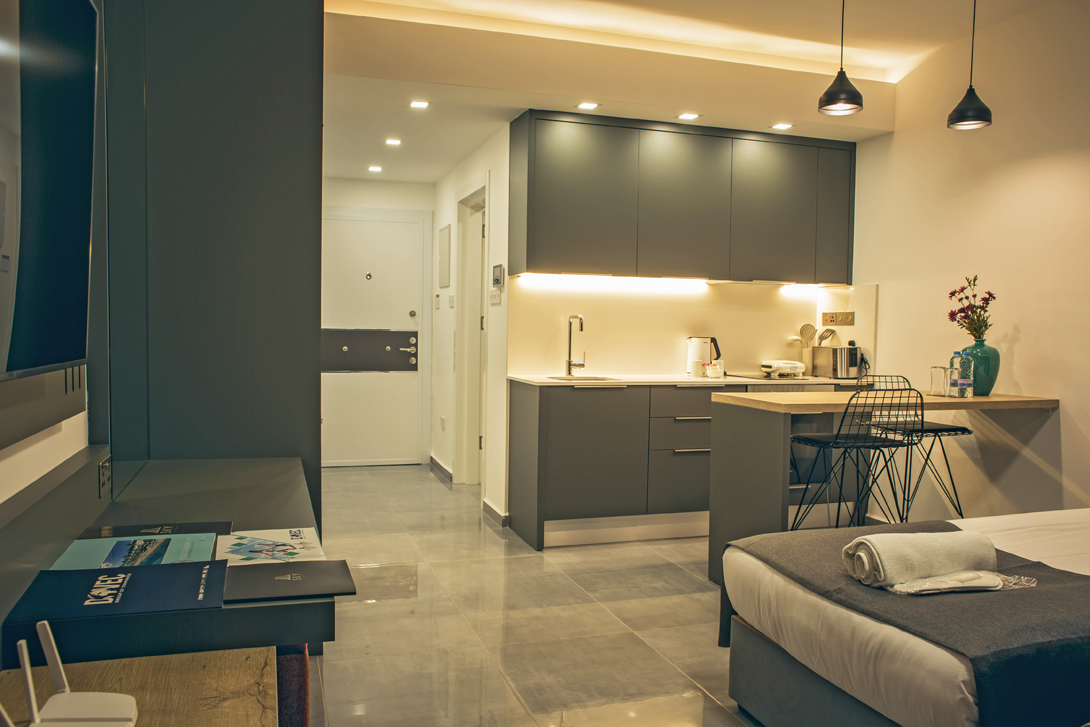 studio interior courtyard famagusta