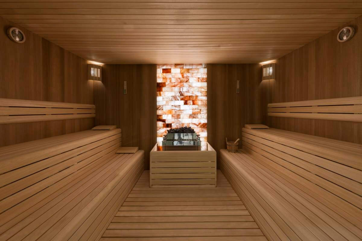 kaya palazzo sauna room