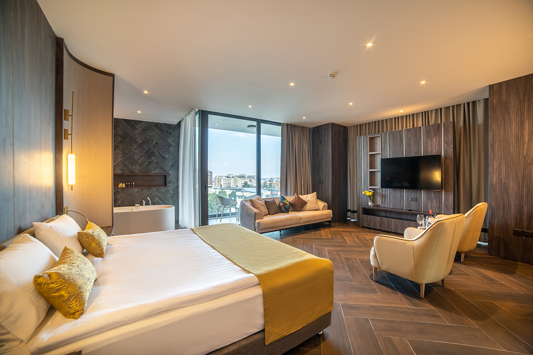 pia bella king suite bedroom kyrenia
