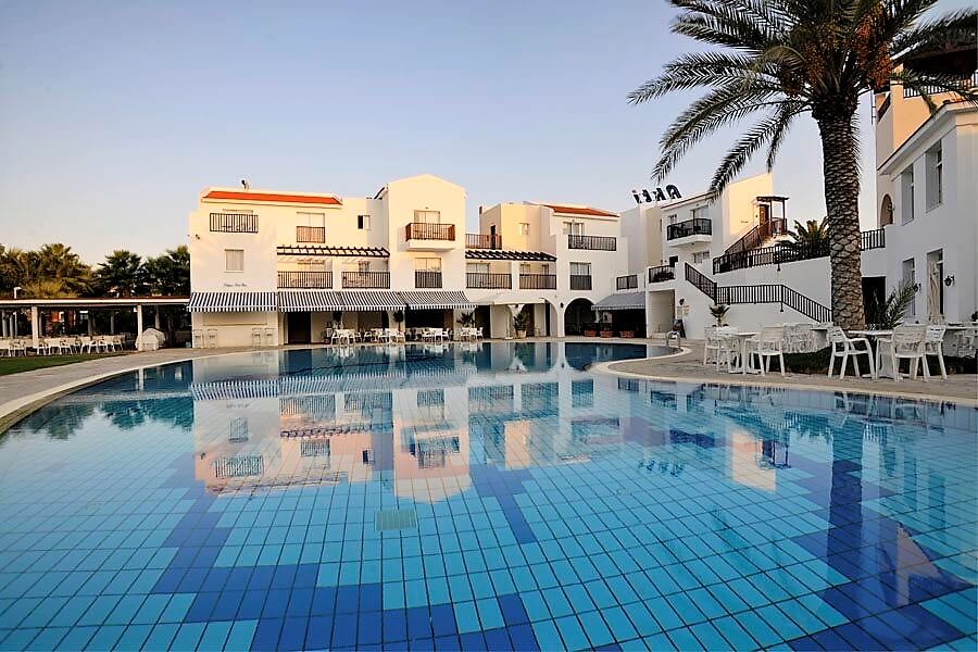 akti beach village resort view