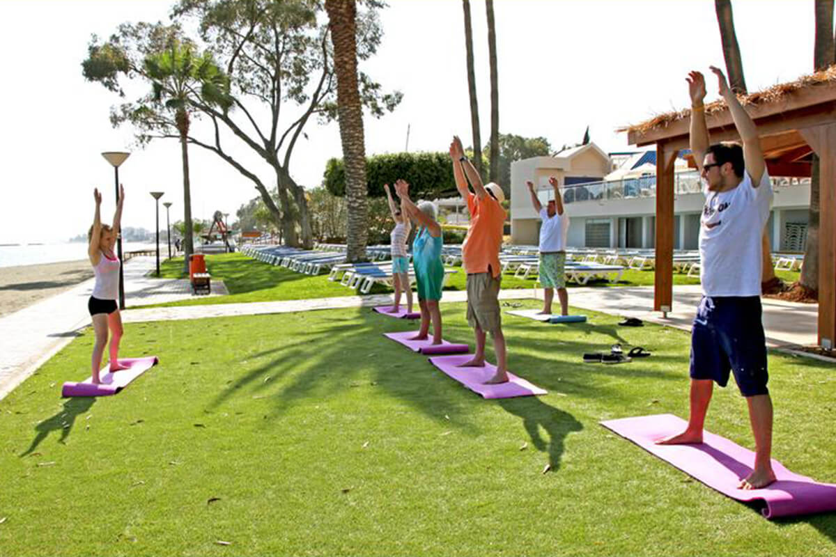 17-Poseidonia Beach Hotel Exercise Beach