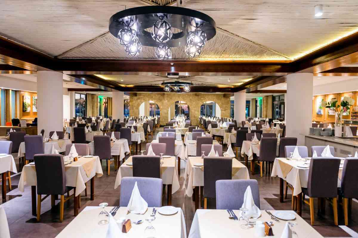 kefalos beach village dining restaurant