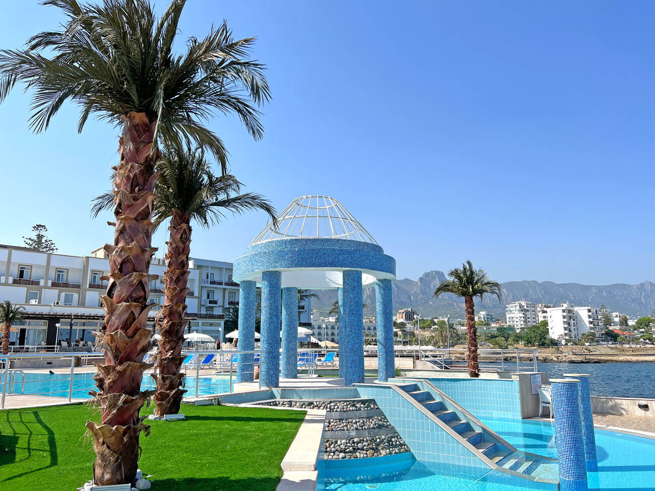 56 dome hotel pool kyrenia