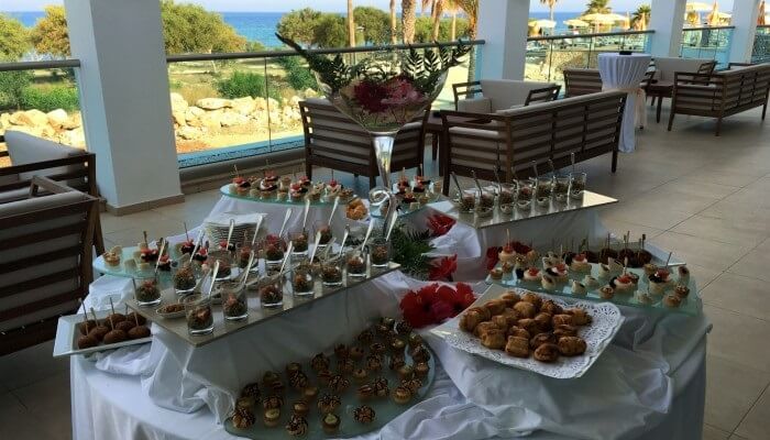 asterias hotel open buffet