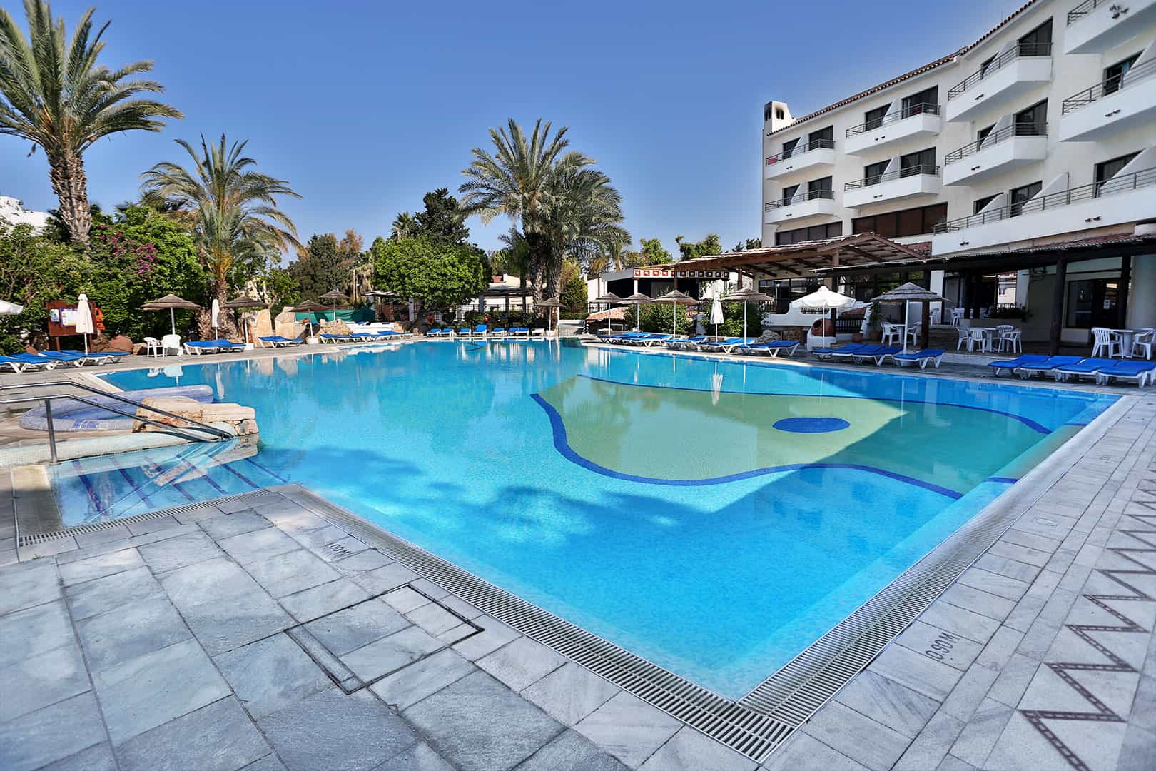 3 paphos outdoor pool cyprus