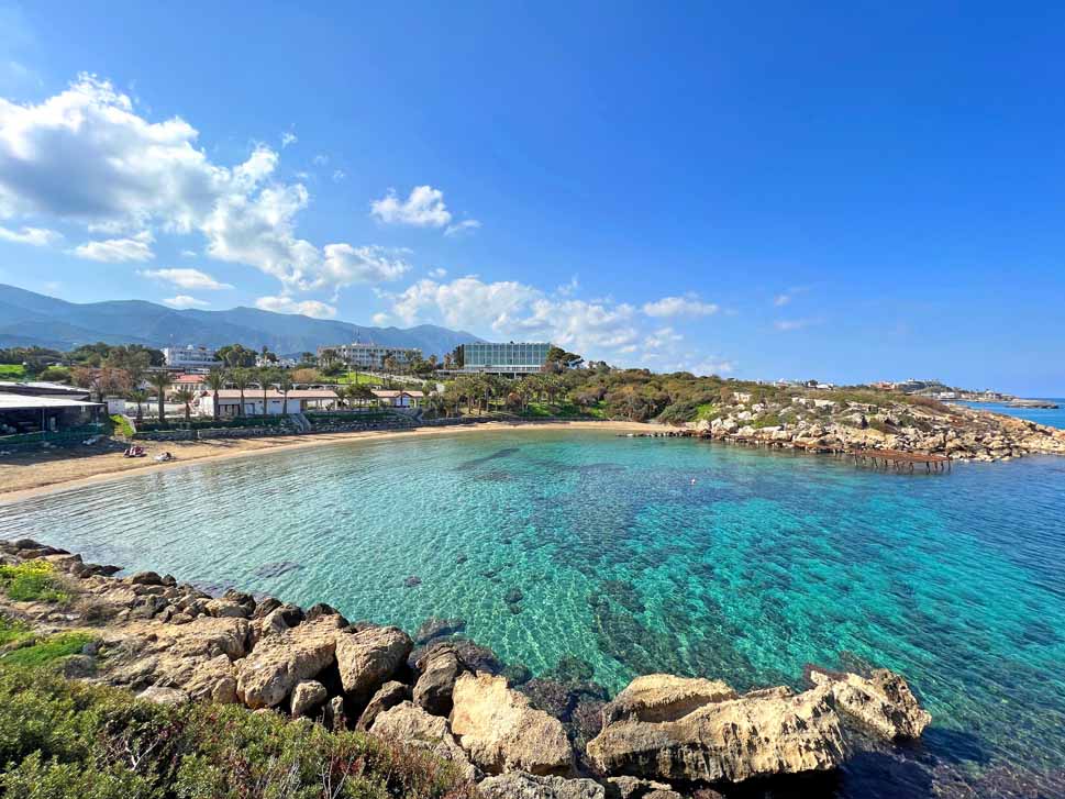 denizkizi beach view kyrenia