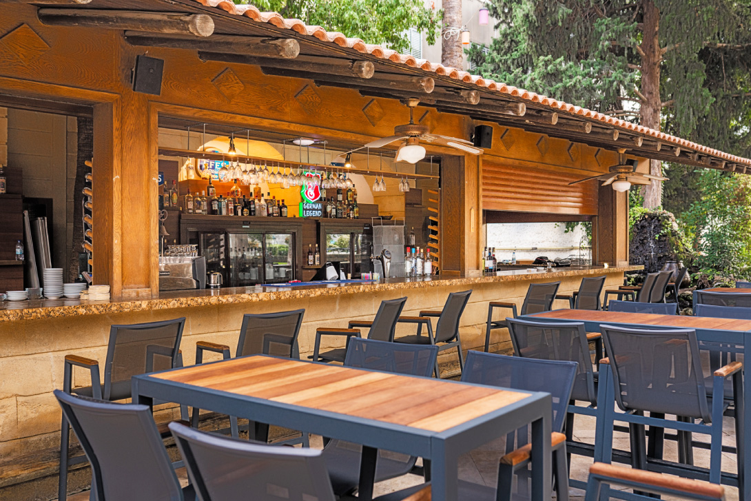 pia bella hotel outdoor restaurant kyrenia