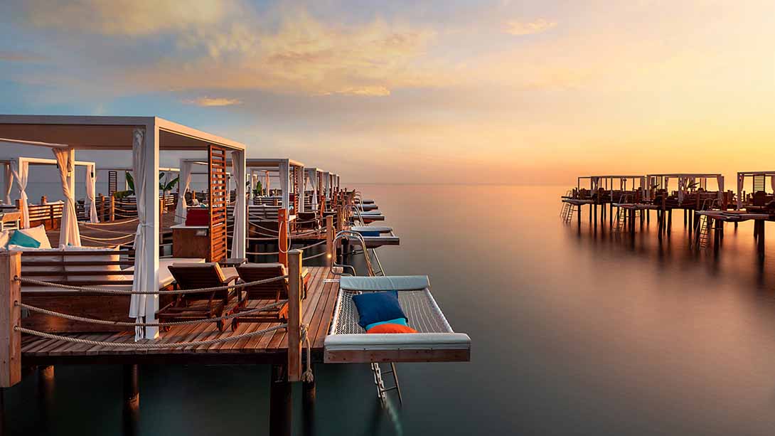 elexus hotel sunset view kyrenia