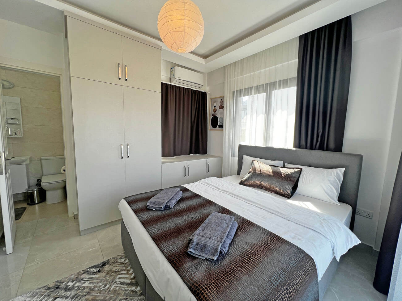 elite villa skyline bedroom view kyrenia