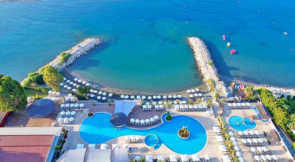 the royal apollonia aerial view