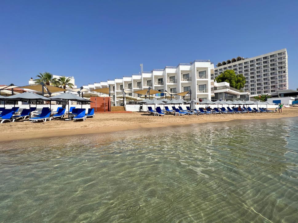 mimoza beach view famagusta