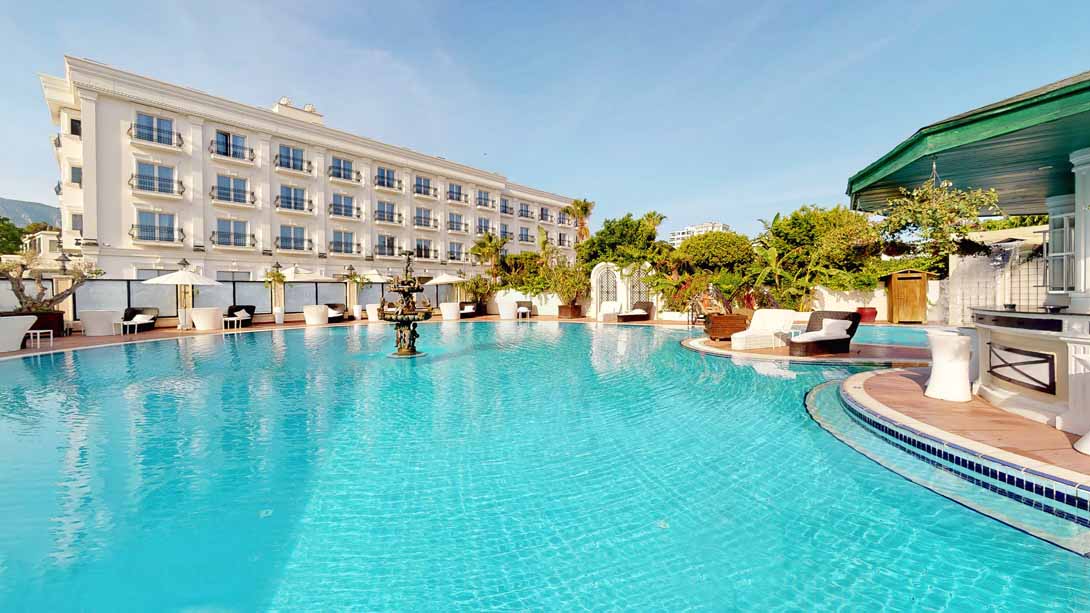 rocks hotel pool view kyrenia