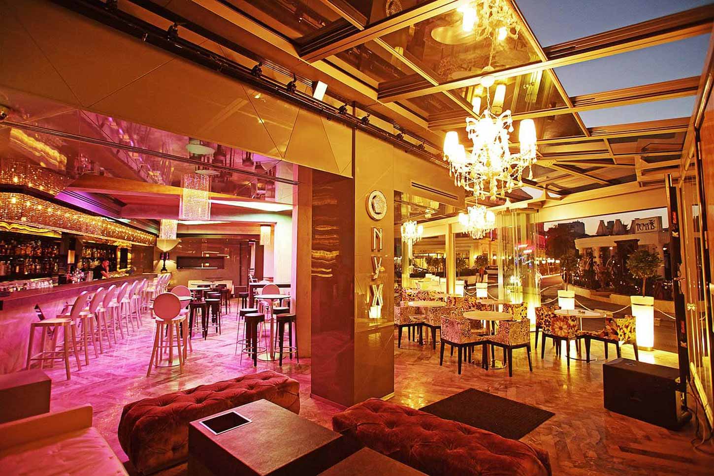 rocks hotel indoor bar