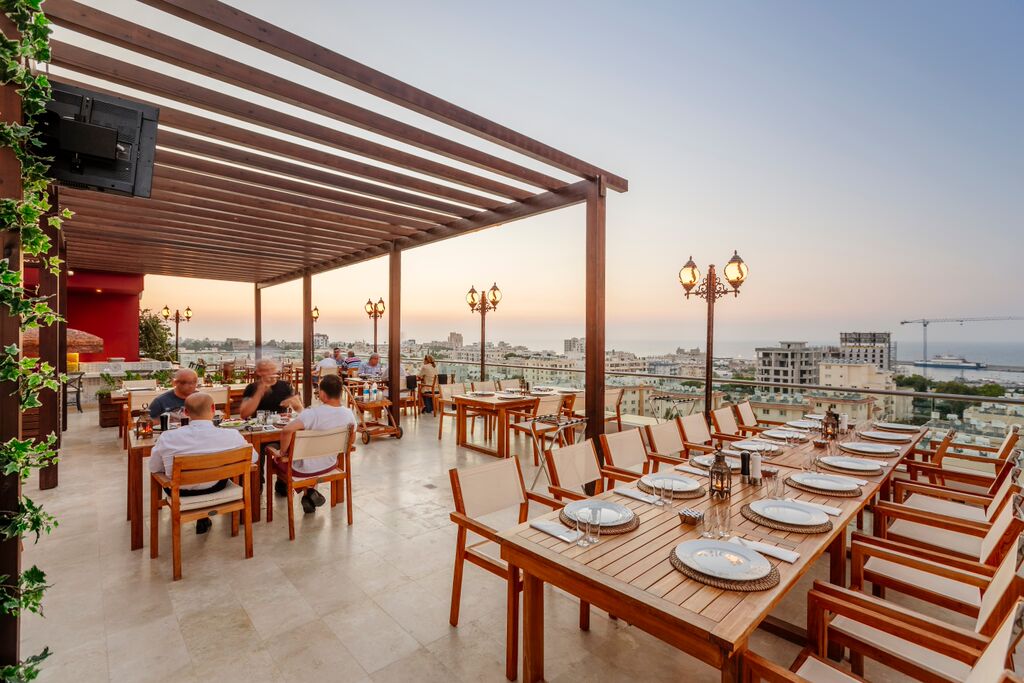 grand pasha hotel outside restaurant