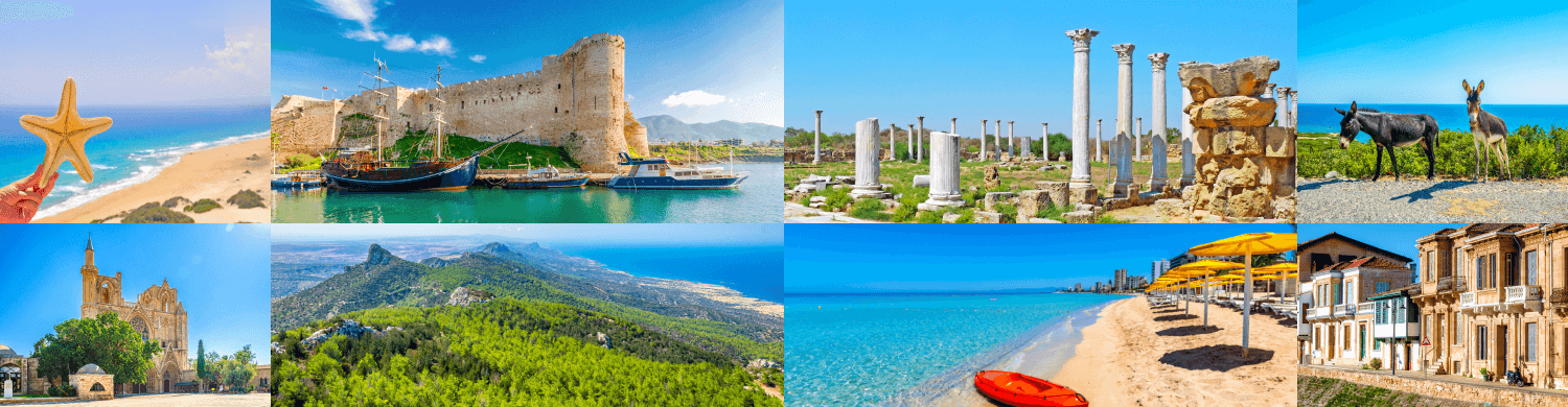 Northern Cyprus Map: Explore Towns and Beaches