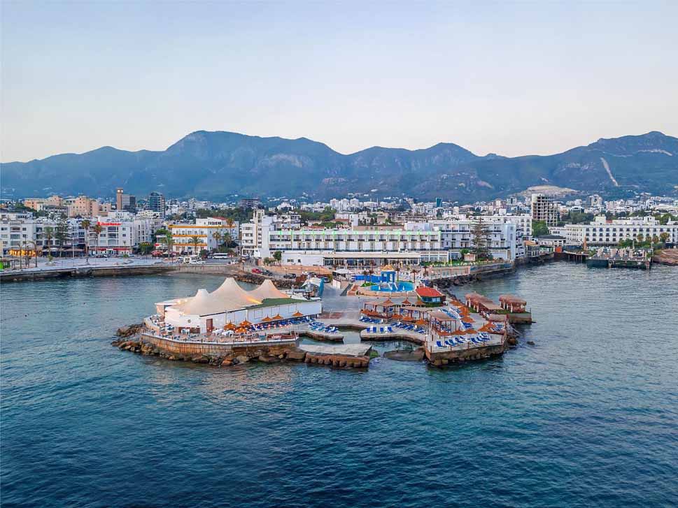 dome hotel outdoor vıew kyrenıa