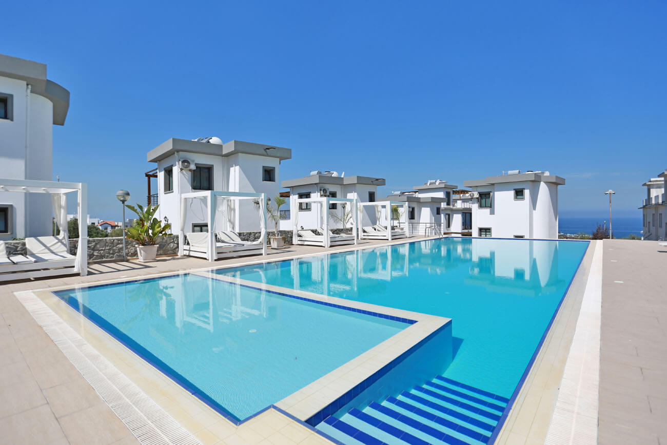 skyline pool view north cyprus