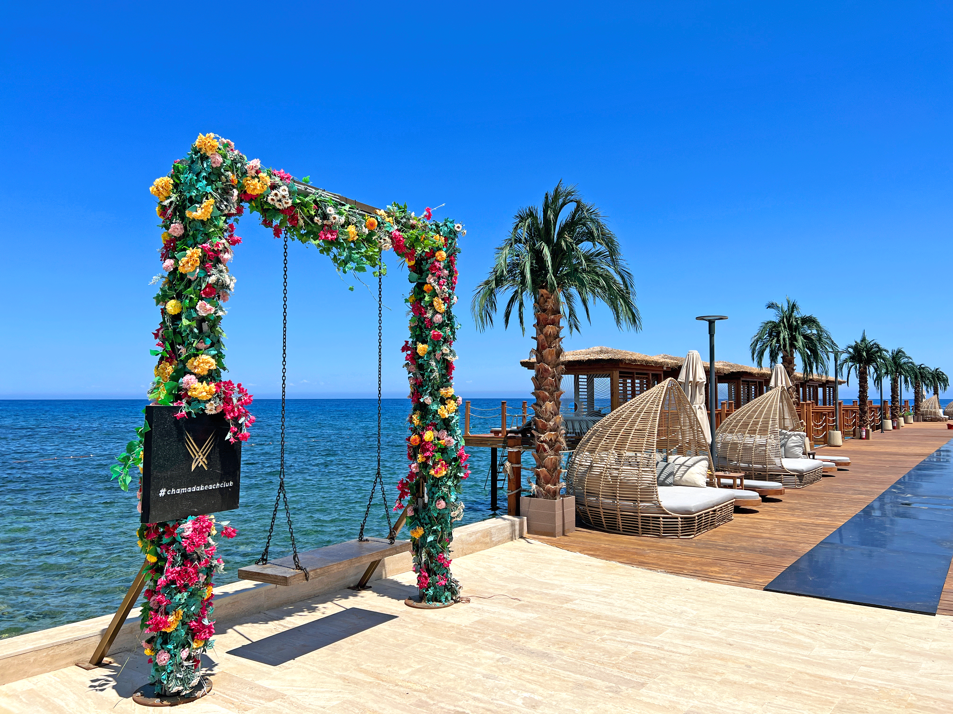 2 chamada prestige beach cabanas kyrenia