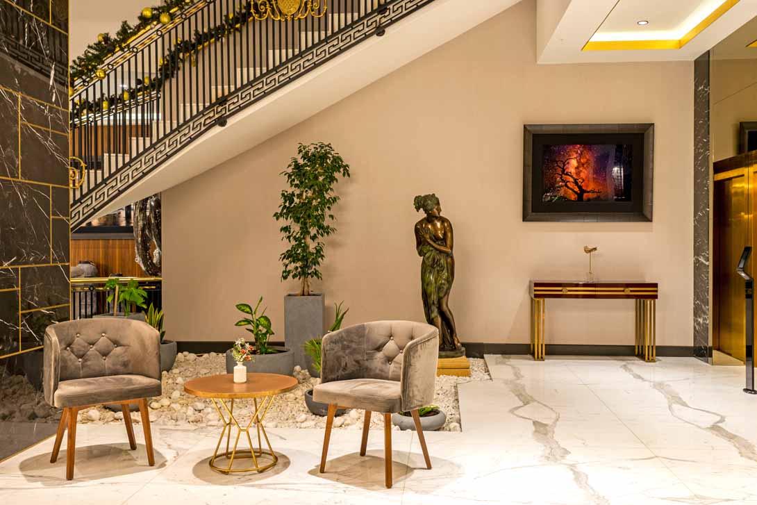 rocks hotel lobby area kyrenia