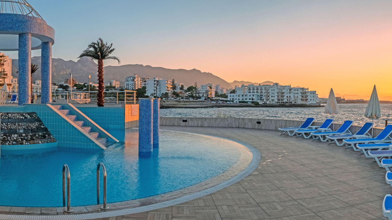 65 dome hotel pool view kyrenia