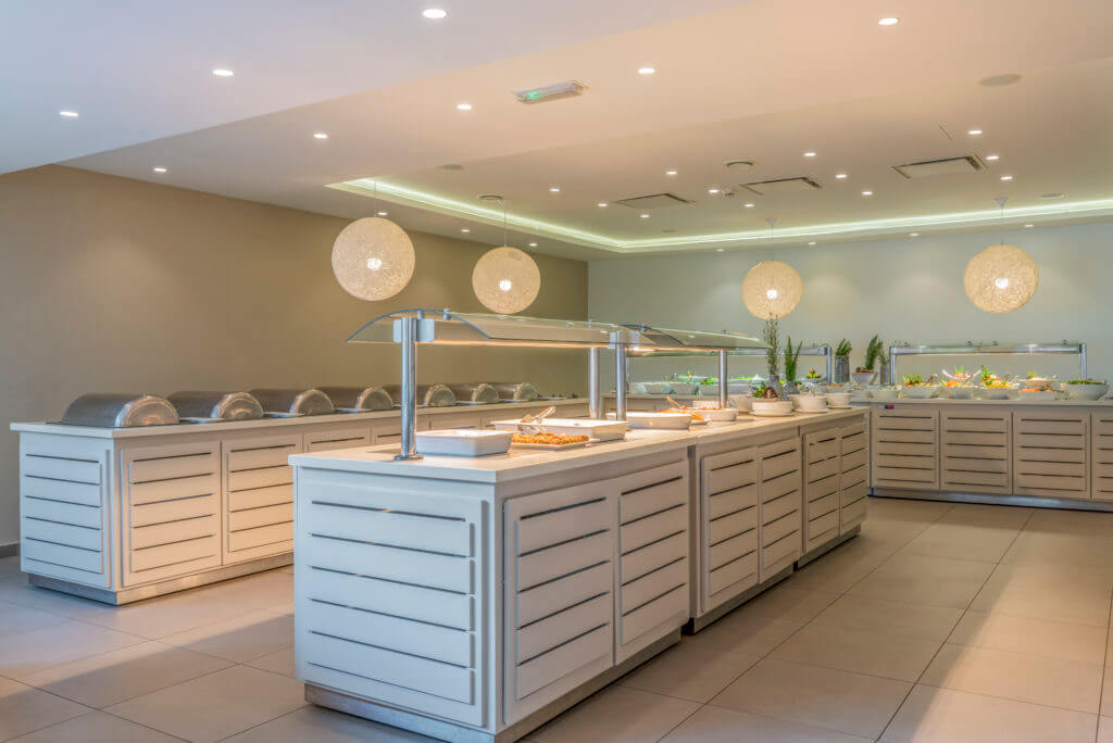 nissi beach hotel buffet dining