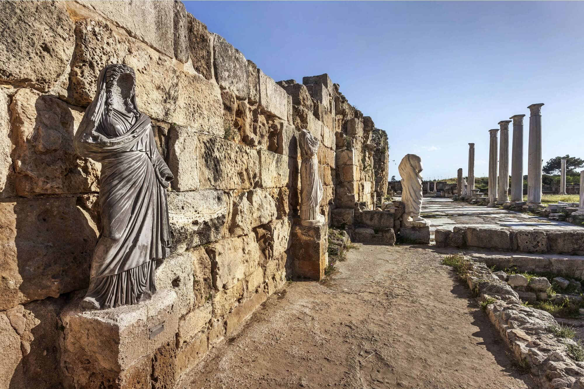 north-cyprus-statue-picturesque-view