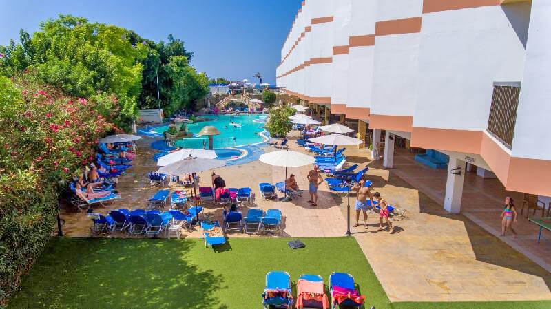 avlida hotel paphos outdoor swimming pool