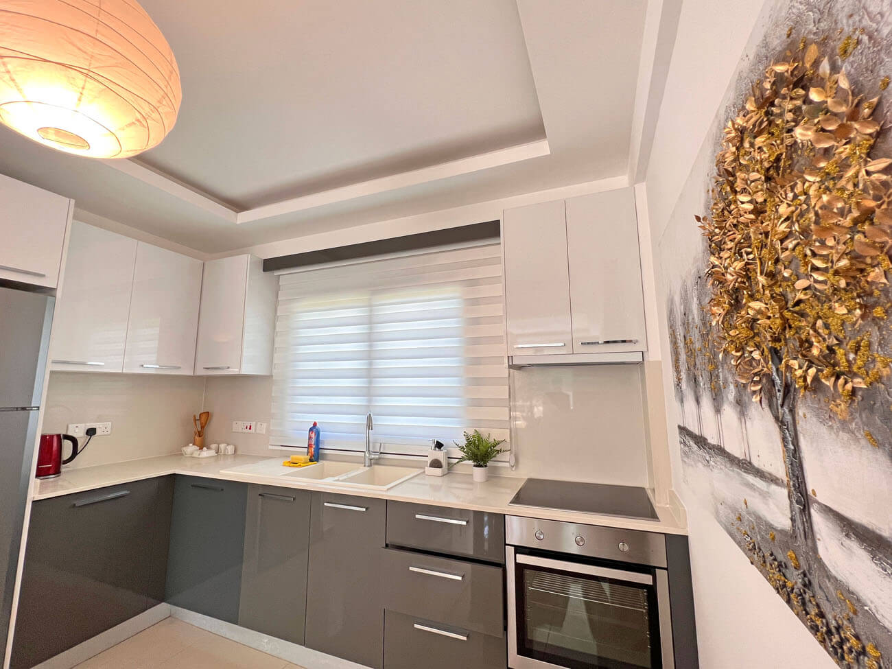 deluxe villa skyline kitchen kyrenia