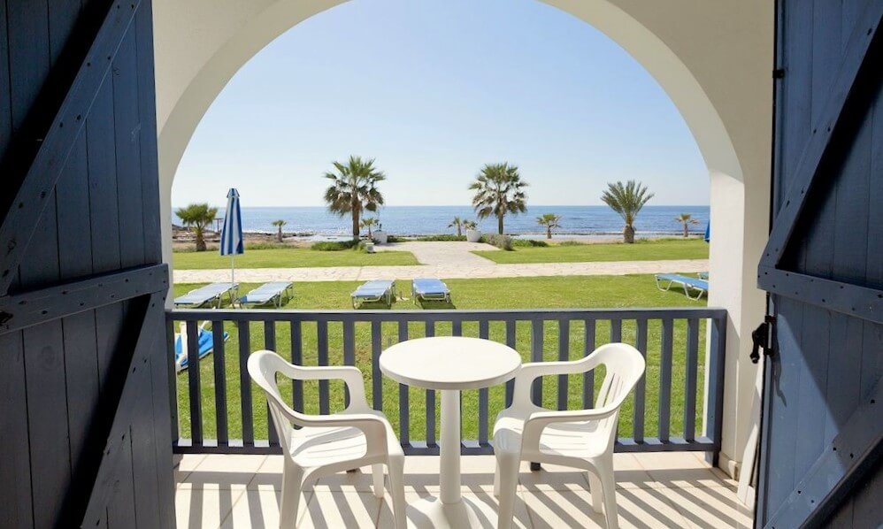 kefalos beach balcony view