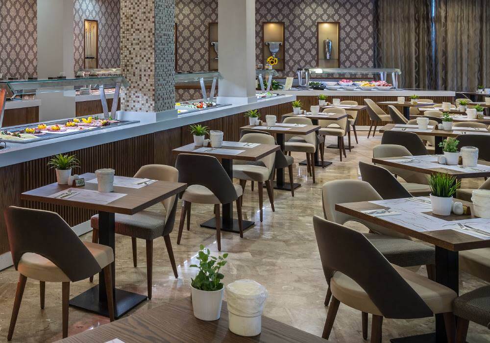 pavlo napa beach hotel dining cyprus