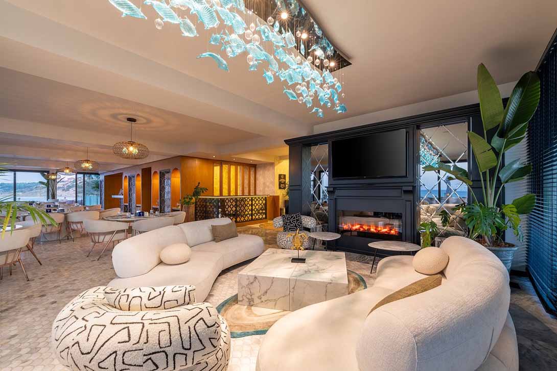 9 blue sea hotel waiting area karpaz