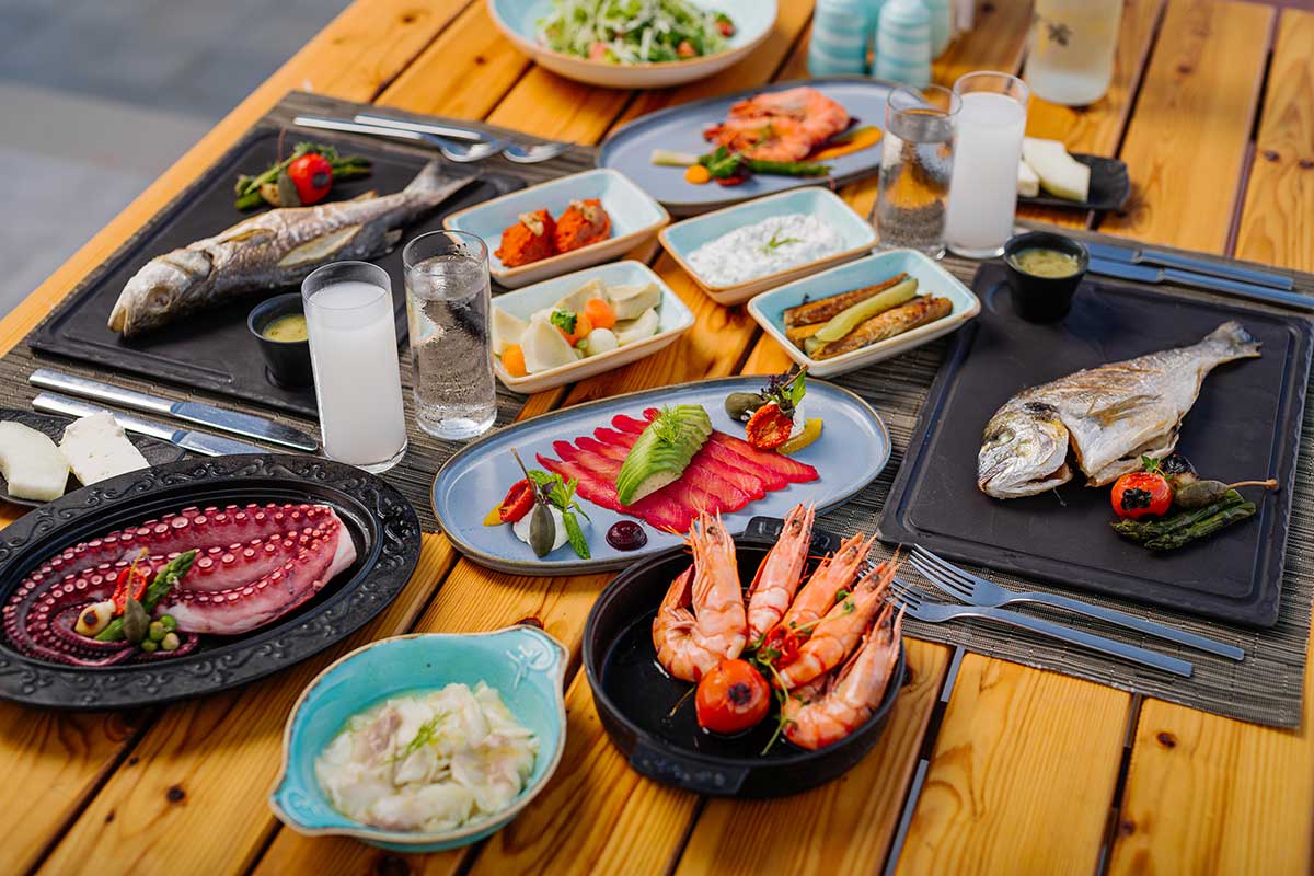 arkin iskele hotel sea foods north cyprus