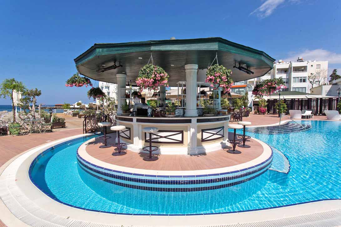 rocks hotel pool bar kyrenia