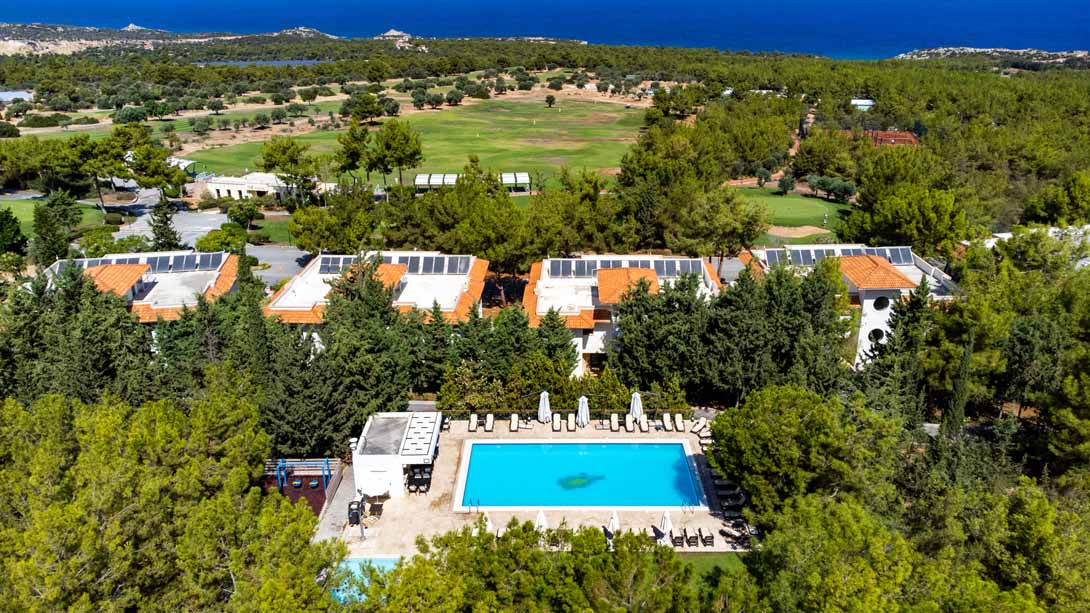 korineum golf resort view