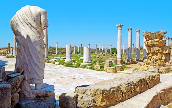 salamis ruins north cyprus