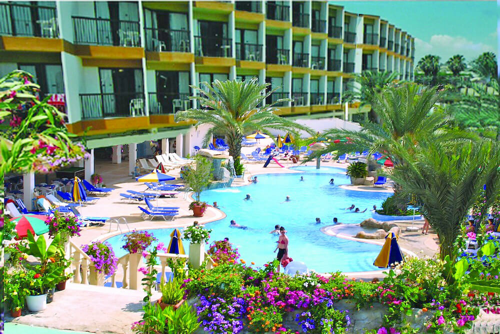 avlida hotel outdoor swimming pool paphos