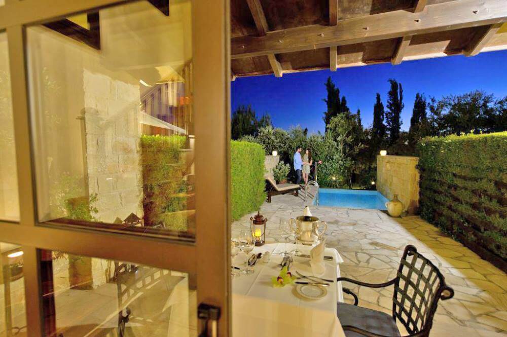 elysium hotel private pool