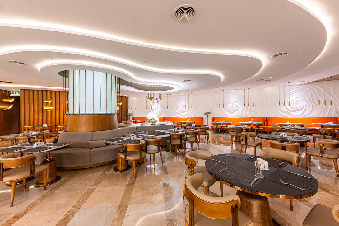 chamada prestige buffet area