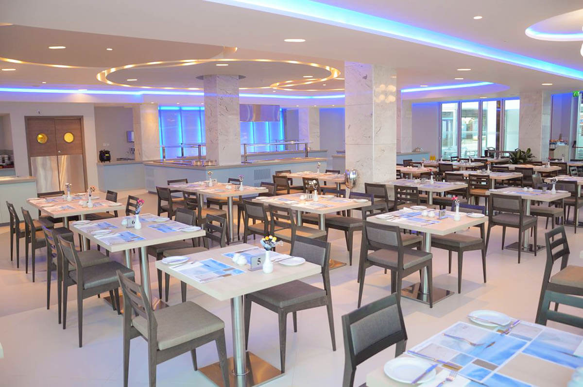 vassos nissi plage hotel restaurant