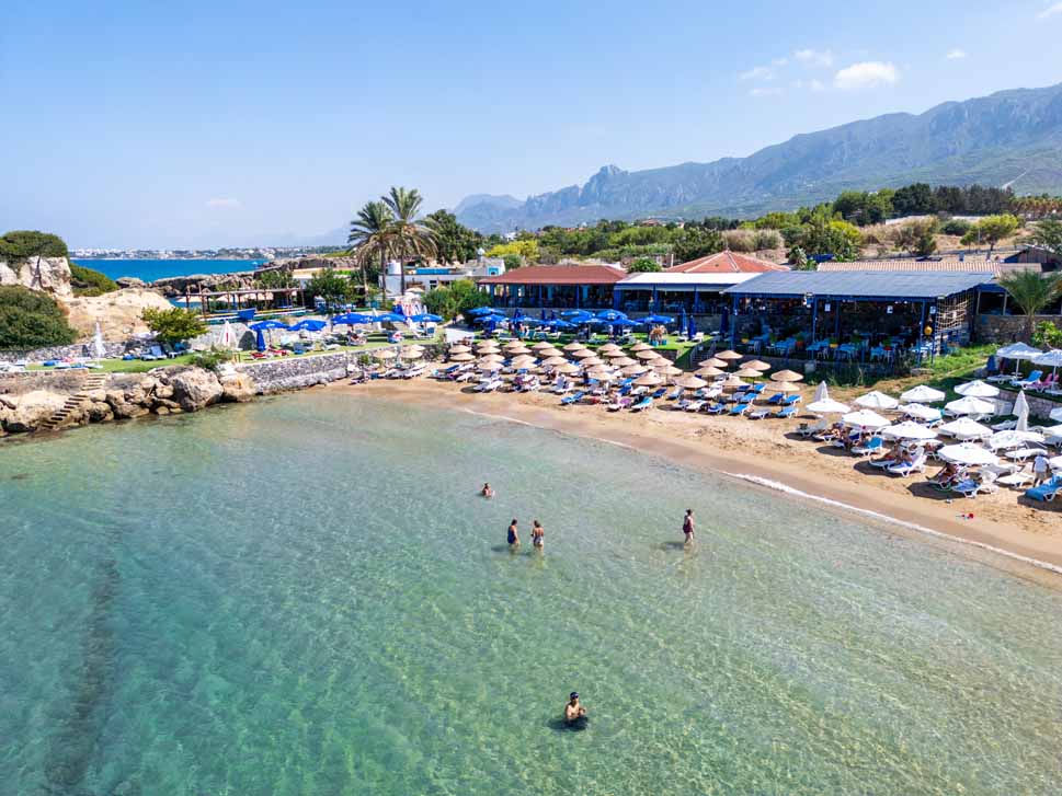  1 denizkizi beach hotel beach view kyrenia