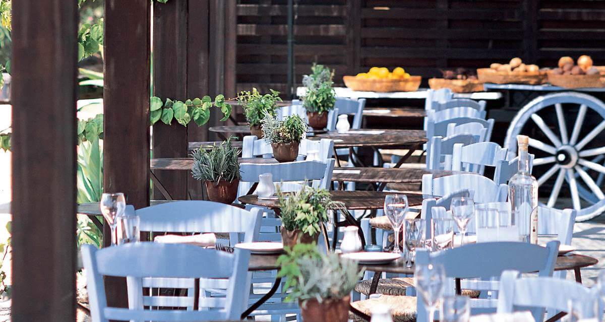 almyra hotel open air restaurant